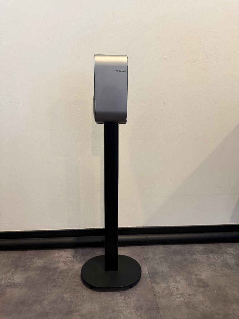 Outlet: HeadsUp Premium Headphone Floorstand, Audio, Tv en Foto, Koptelefoons, Zilver, Overige typen, Zo goed als nieuw, Ophalen