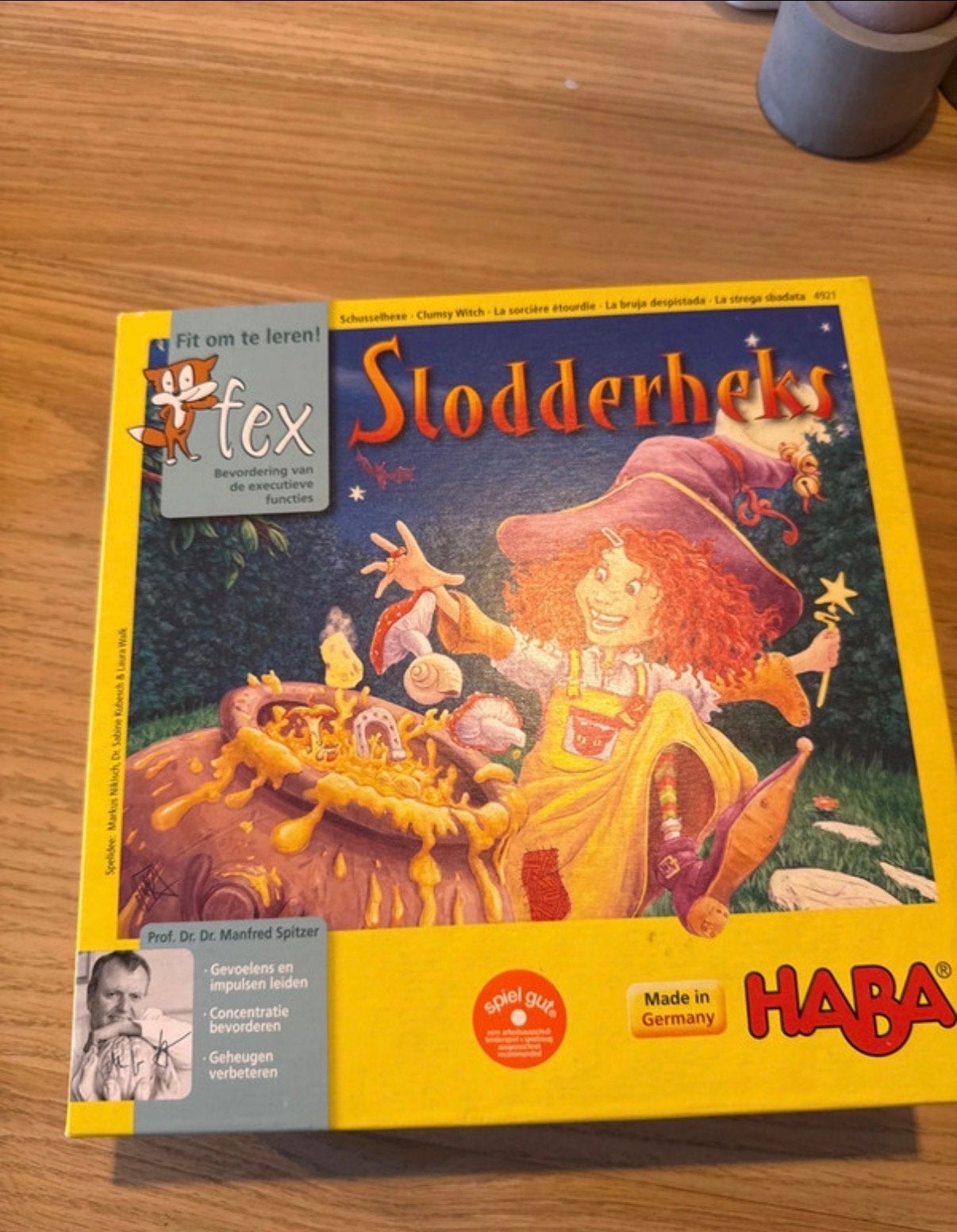 HABA Slodderheks Bordspel - Nieuw in doos, Hobby en Vrije tijd, Drie of vier spelers, Ophalen of Verzenden, Nieuw
