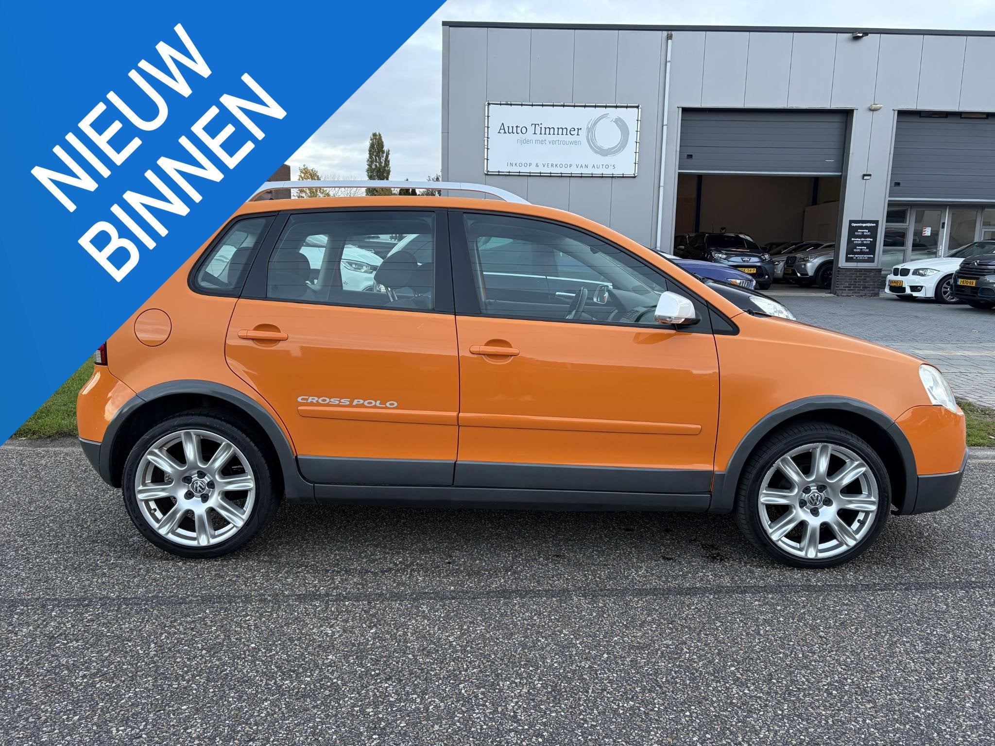 Volkswagen Polo 1.6-16V Cross, Voorwielaandrijving, Stof, Gebruikt, 1064 kg