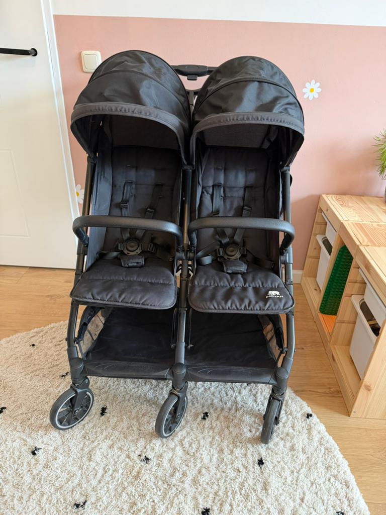 Deryan X2 rolo buggy, Gebruikt, Duowagen, Ophalen, Kinderwagen