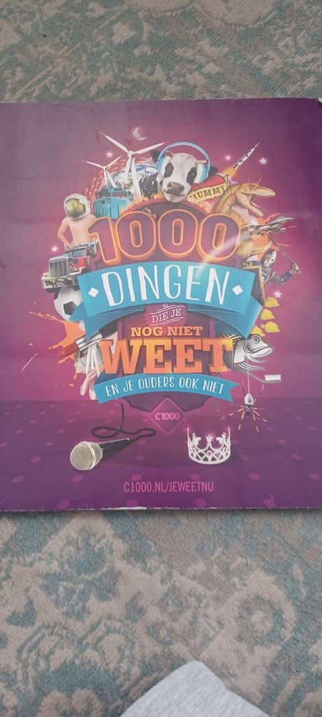 1000 Dingen Die Je Nog Niet Weet - C1000 Boek, Ophalen of Verzenden, Zo goed als nieuw, Onbekend, Non-fictie