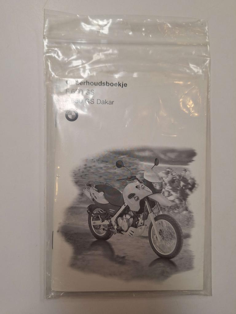 Nieuw Onderhoudboekje F650, BMW Nederland B.V., Nieuw, Ophalen of Verzenden, Einsteinlaan 5 2289 CC Rijswijk