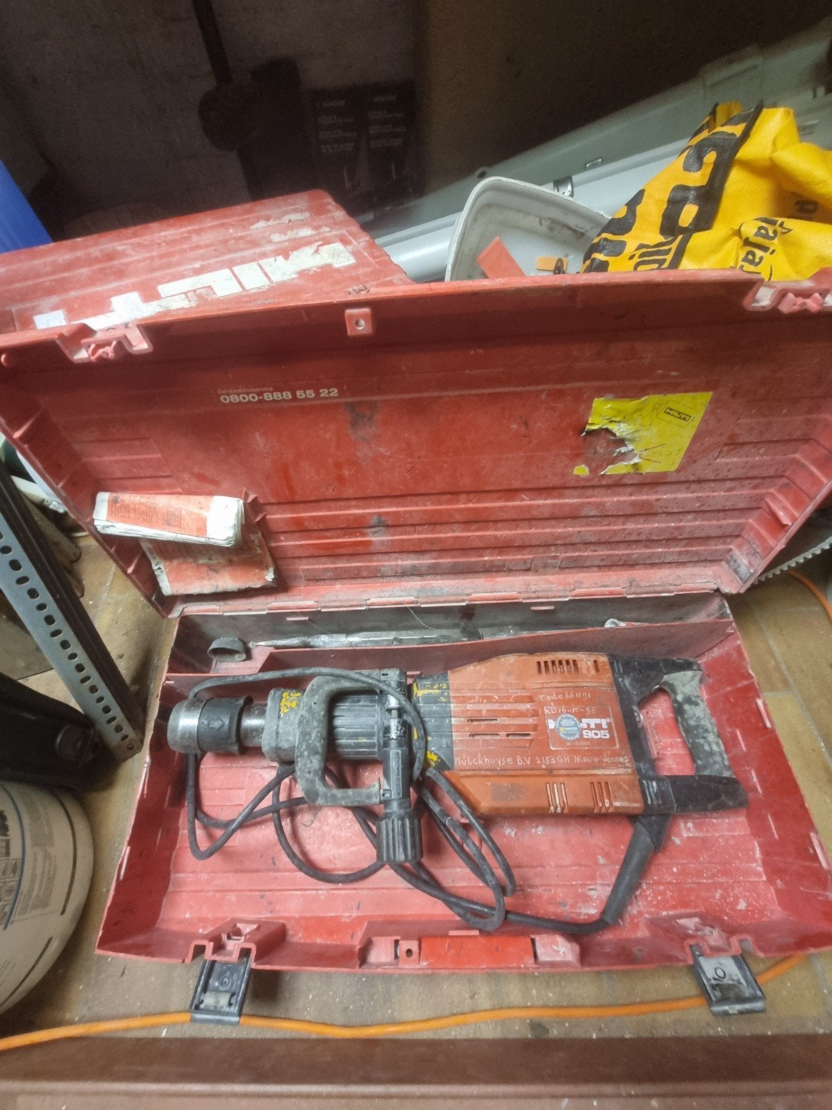 Hilti gereedschap set - werkend, niet compleet, Ophalen of Verzenden, Gebruikt