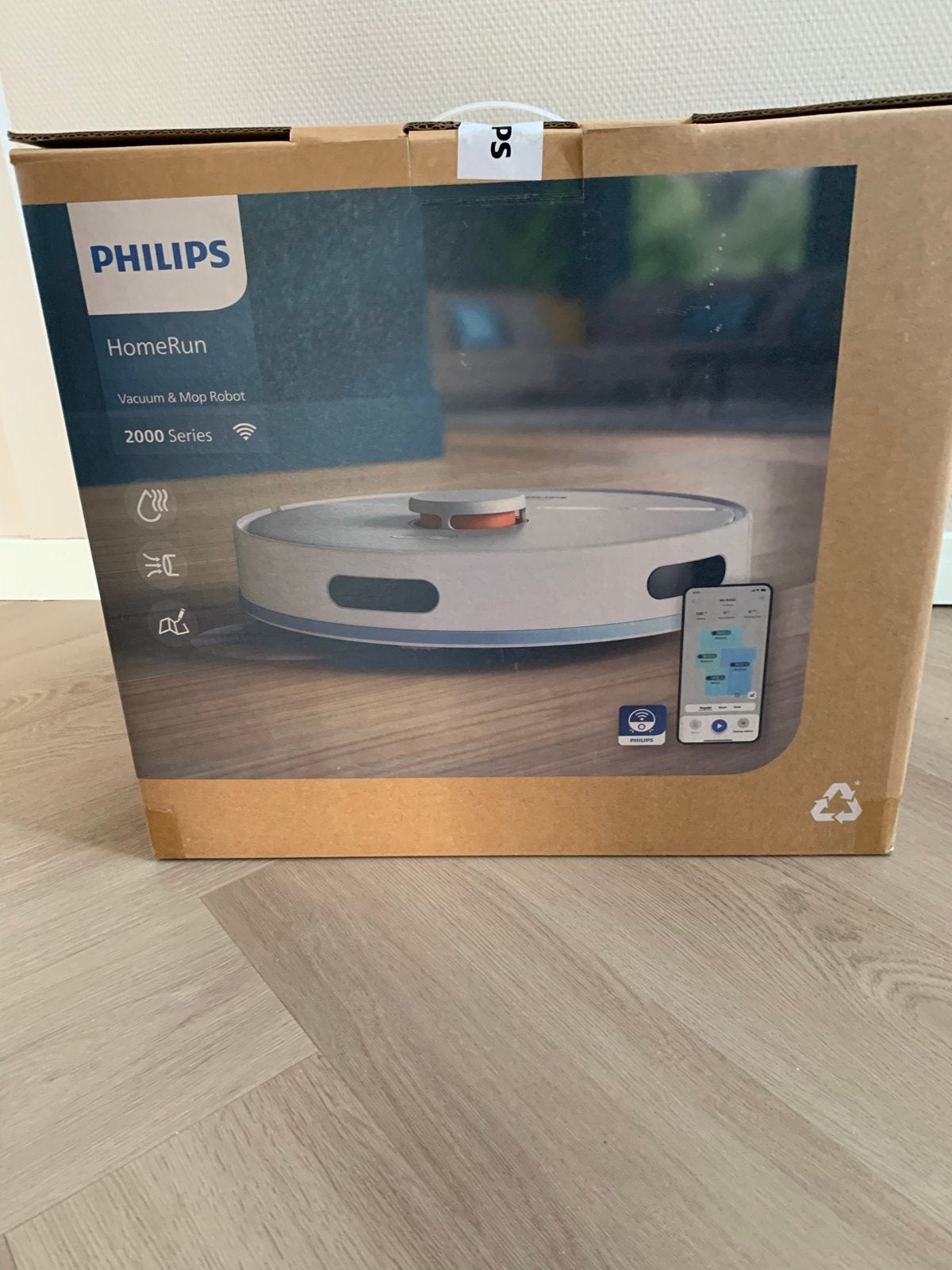 Philips HomeRun 2000 Series Robotstofzuiger XU2000/15, Witgoed en Apparatuur, Stofzuigers, Ophalen, Philips, Nieuw, Robotstofzuiger