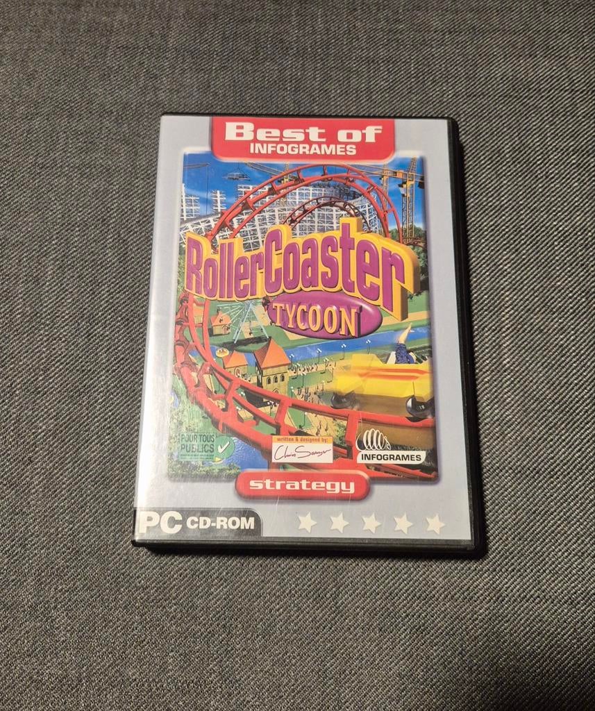 RollerCoaster Tycoon voor PC, Spelcomputers en Games, Games | Pc, Ophalen of Verzenden