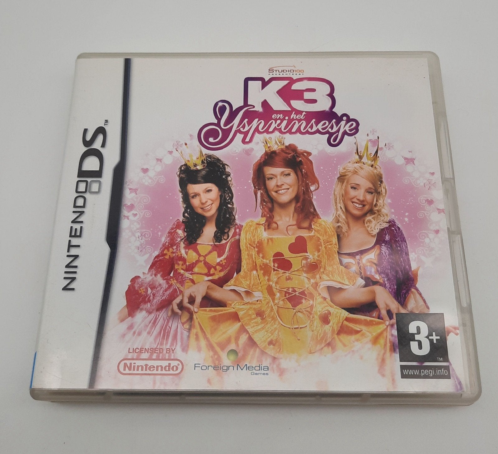 K3 en het IJsprinsesje DS spel + boekje, Overige genres, 1 speler, Ophalen of Verzenden, Zo goed als nieuw