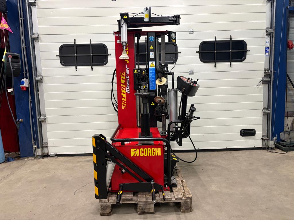 Corghi Master Jolly banden demonteer apparaat / machine 230V, Niet ingevuld, Niet ingevuld, Ophalen of Verzenden, Zo goed als nieuw