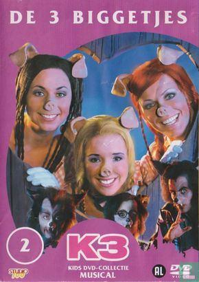 de 3 biggetjes  ( K3 )  studio 100, Cd's en Dvd's, Alle leeftijden, Ophalen of Verzenden, Zo goed als nieuw