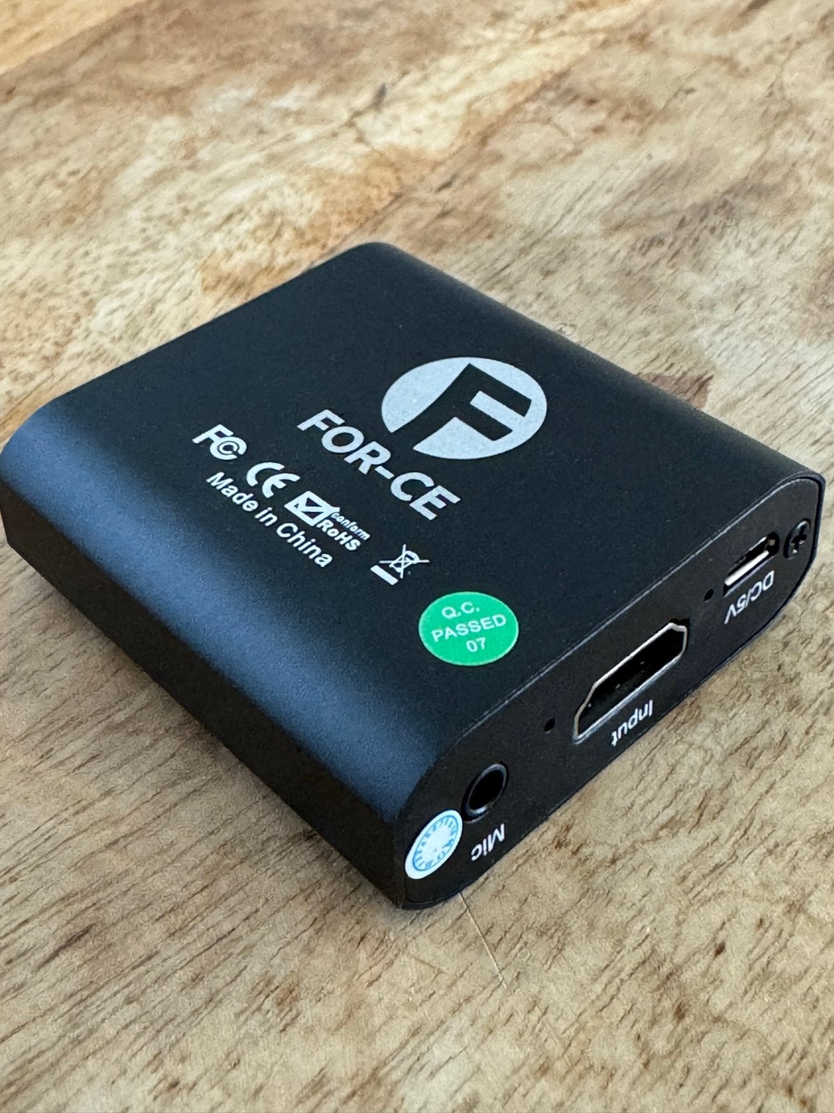 FOR-CE HDMI Video Capture met Audio - Incl. originele kabels, Computers en Software, Ophalen of Verzenden, Zo goed als nieuw