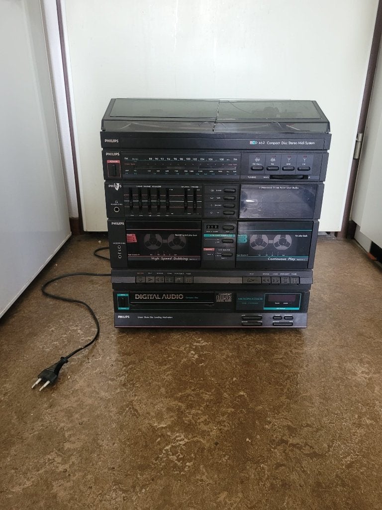 Philips FCCD 462 Compact Disc Stereo Midi System, Ophalen, Gebruikt, Tuner of Radio, Philips