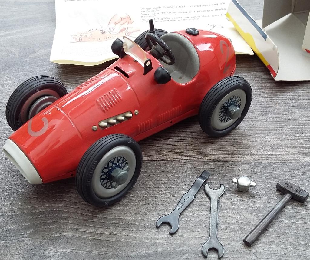 Omstreeks 1980 Schuco Grand Prix Racer 1070 Raceauto Auto, Ophalen of Verzenden