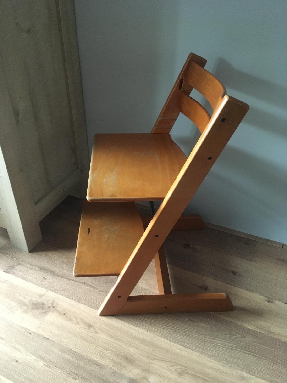 Houten meegroeistoel - Gebruikt, Ophalen, Gebruikt, Meegroeistoel, Aanschuifbaar