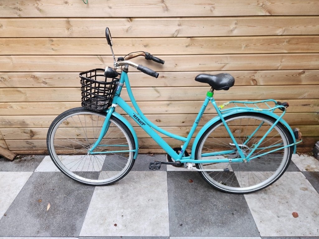 Damesfiets Soeverein, Overige merken, Terugtraprem, Gebruikt, Versnellingen