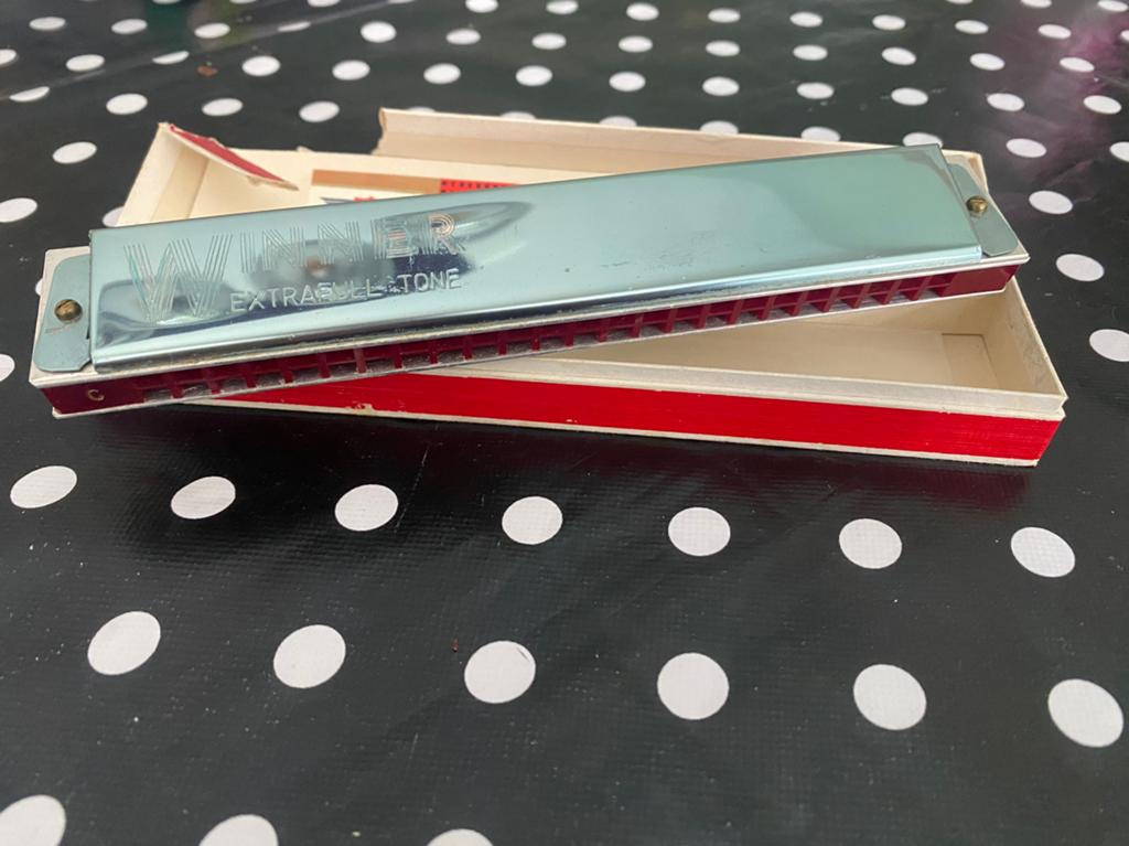 Winner mondharmonica in goede staat, Ophalen of Verzenden, Zo goed als nieuw, C-mondharmonica