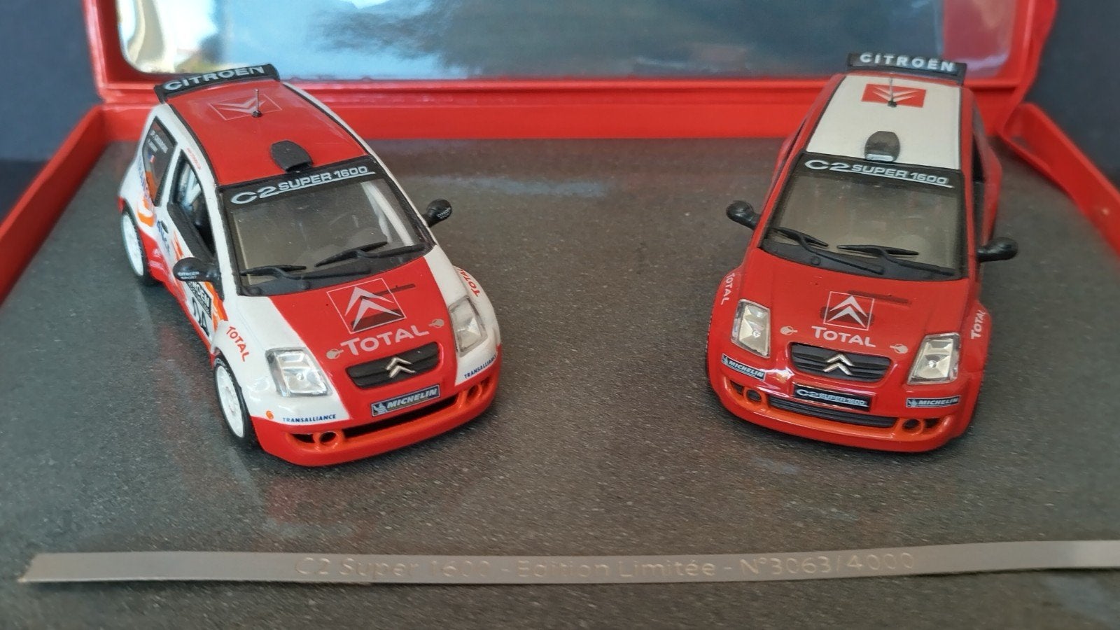 Citroen C2 Super 1600 Rally 1:43 Norev Coffret Pol, Auto, Verzenden, ., Nieuw