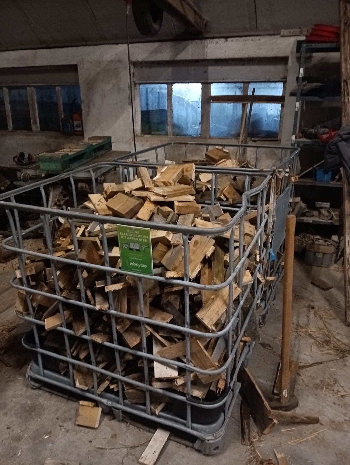 Droog Haardhout te koop, Tuin en Terras, Haardhout, Minder dan 3 m³, Ophalen of Verzenden