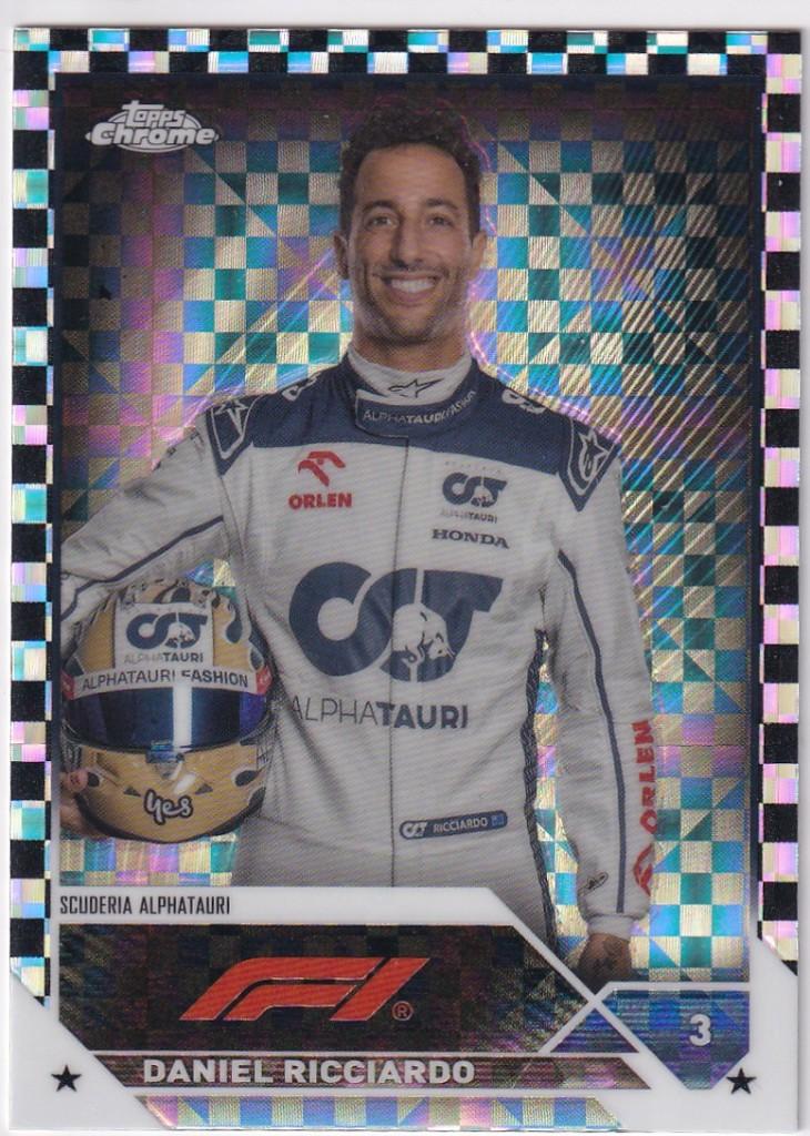Daniel Ricciardo Checker Refractor #69, Verzamelen, Verzenden, Nieuw, Formule 1