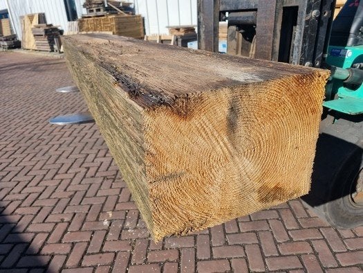 Douglas balk / paal 40x30 cm - nr: tb300, Ophalen, 250 cm of meer, Balken