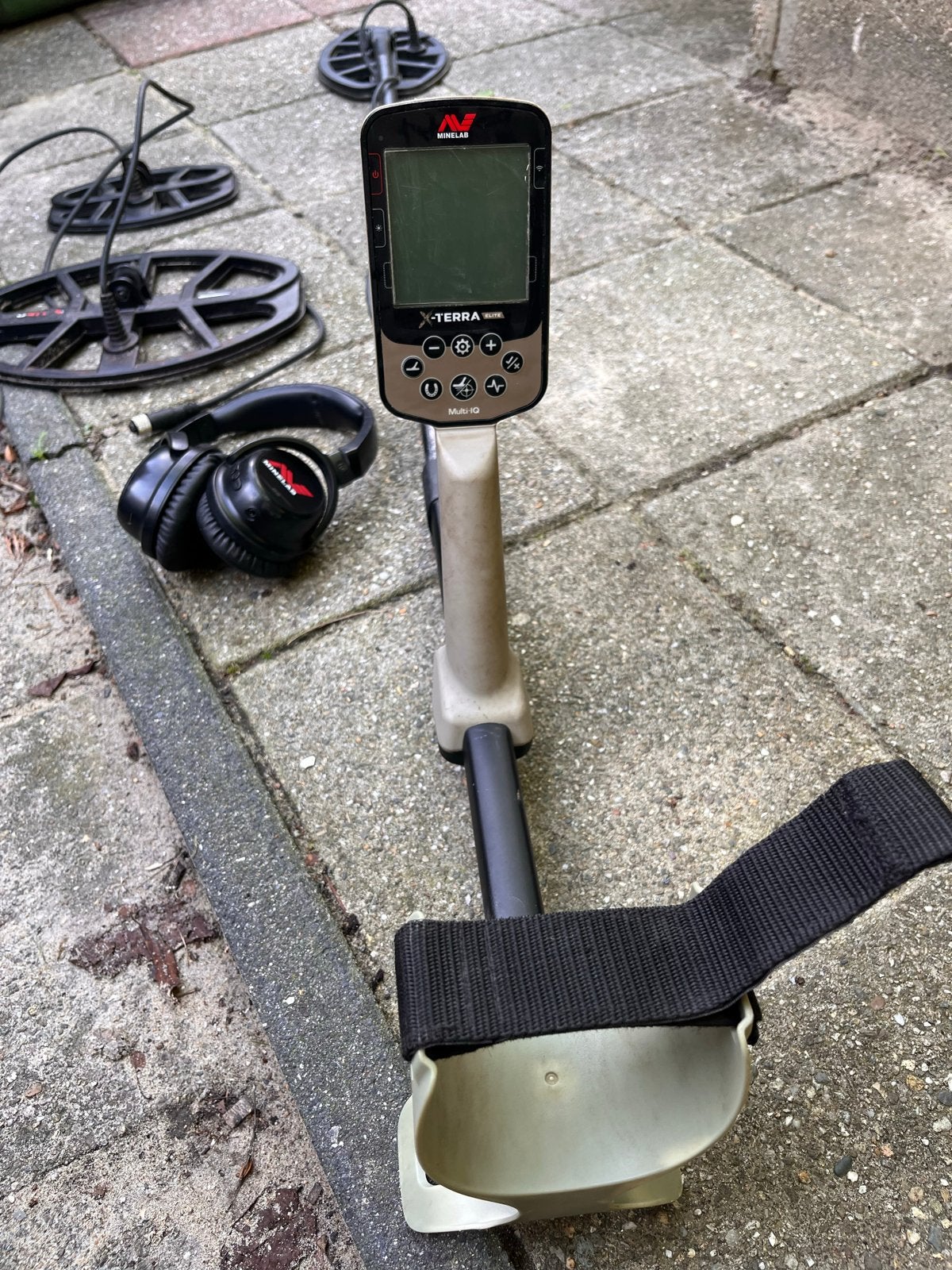 Minelab X-Terra elite Metaaldetector met 3 Coils