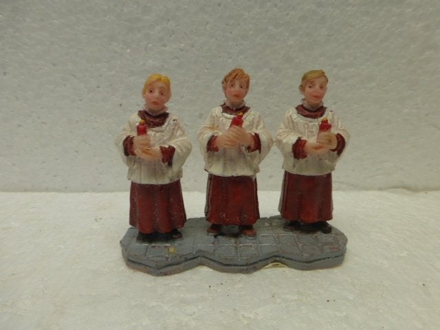 lemax Candlelight choir boys kerstdorp koor poppetjes kerst, Diversen, Ophalen of Verzenden, Zo goed als nieuw
