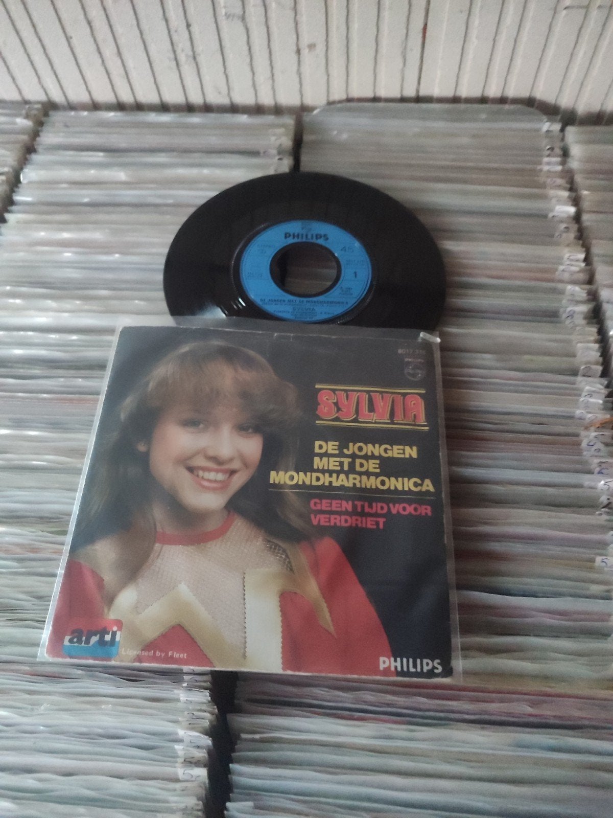 Sylvia de jongen met de mondharmonica, Cd's en Dvd's, Ophalen of Verzenden, Gebruikt, Overige formaten