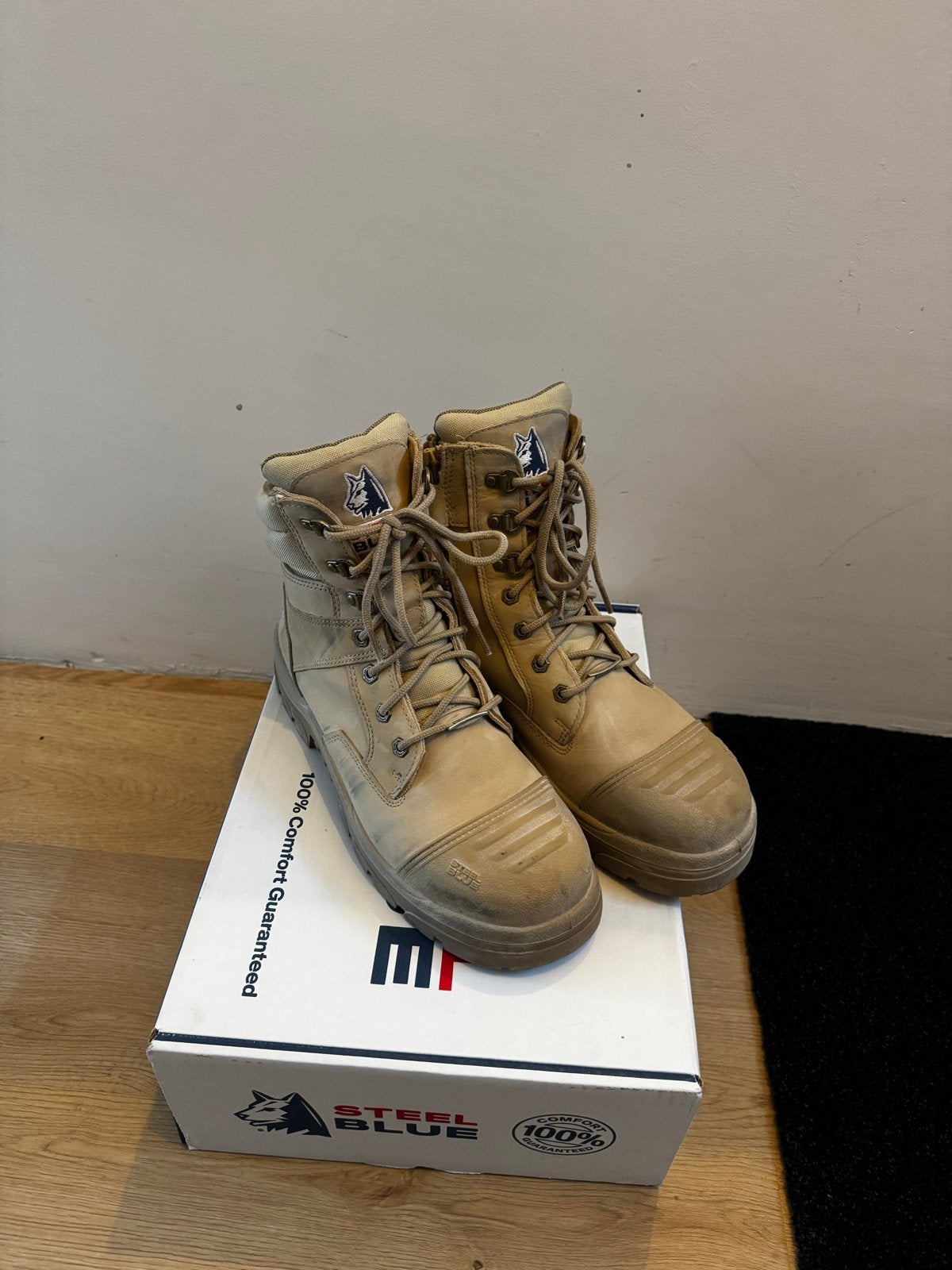 Steel Blue Southern Cross Zip S3 Werkschoenen - Maat 45, Ophalen of Verzenden, Gedragen, Overige kleuren, Werkschoenen