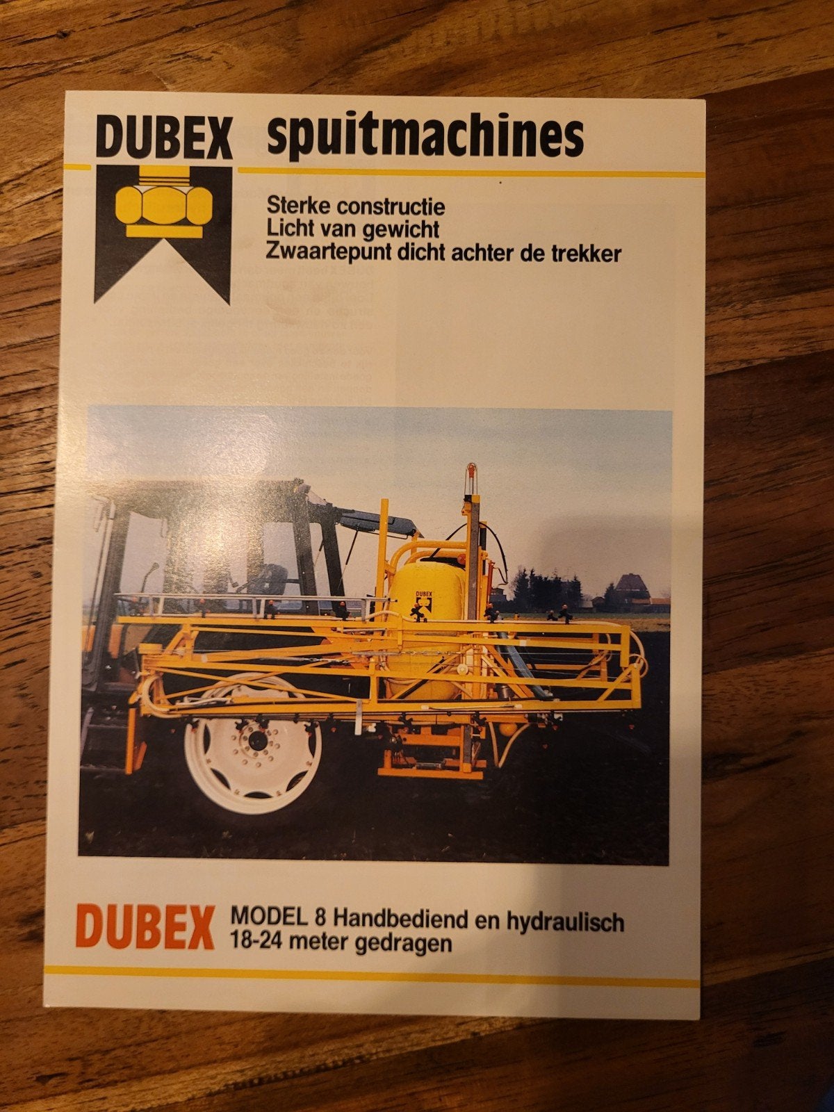 tractor folder Dubex sluitmachines, Ophalen of Verzenden, Zo goed als nieuw