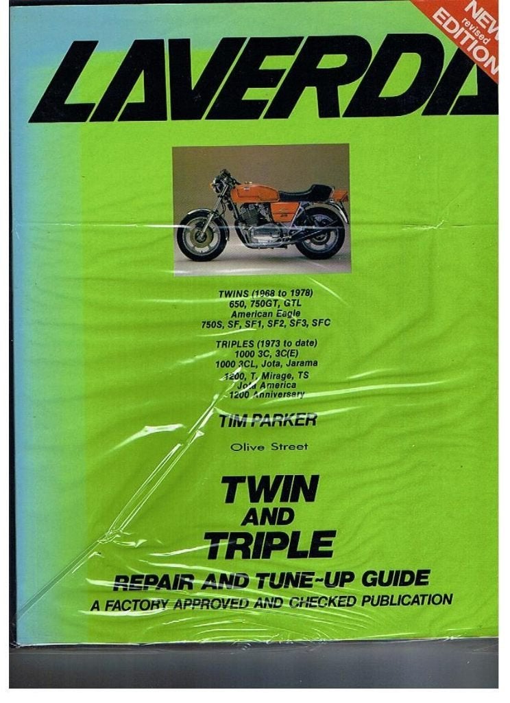 DIVERSE LAVERDA MOTORFIETS BOEKEN, Ophalen of Verzenden, Overige merken