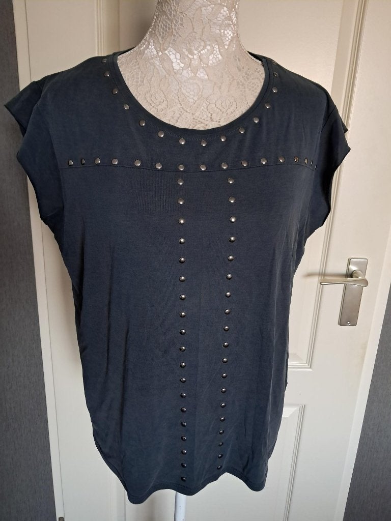 Shirt Costes  Maat : L Kleur : Zwart, Zwart, Maat 42/44 (L), Ophalen of Verzenden, Zo goed als nieuw