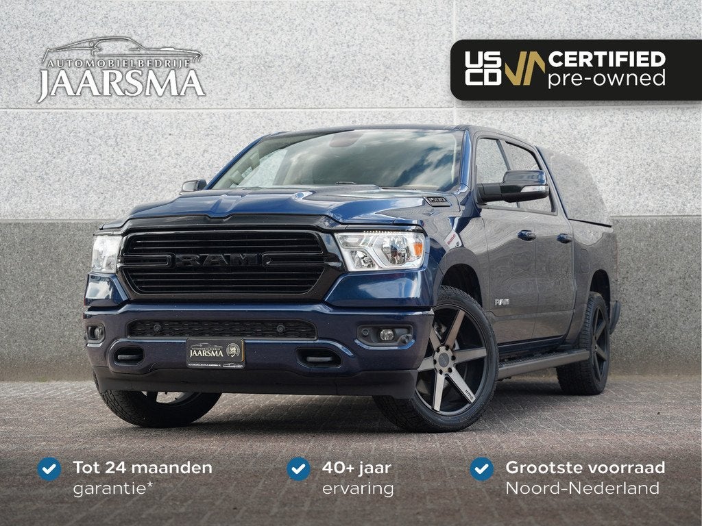 Dodge Ram 1500 Big Horn Night Edition 3.6L V6 4X4 |22" KMC W, Automaat, 2382 kg, Gebruikt, Euro 6