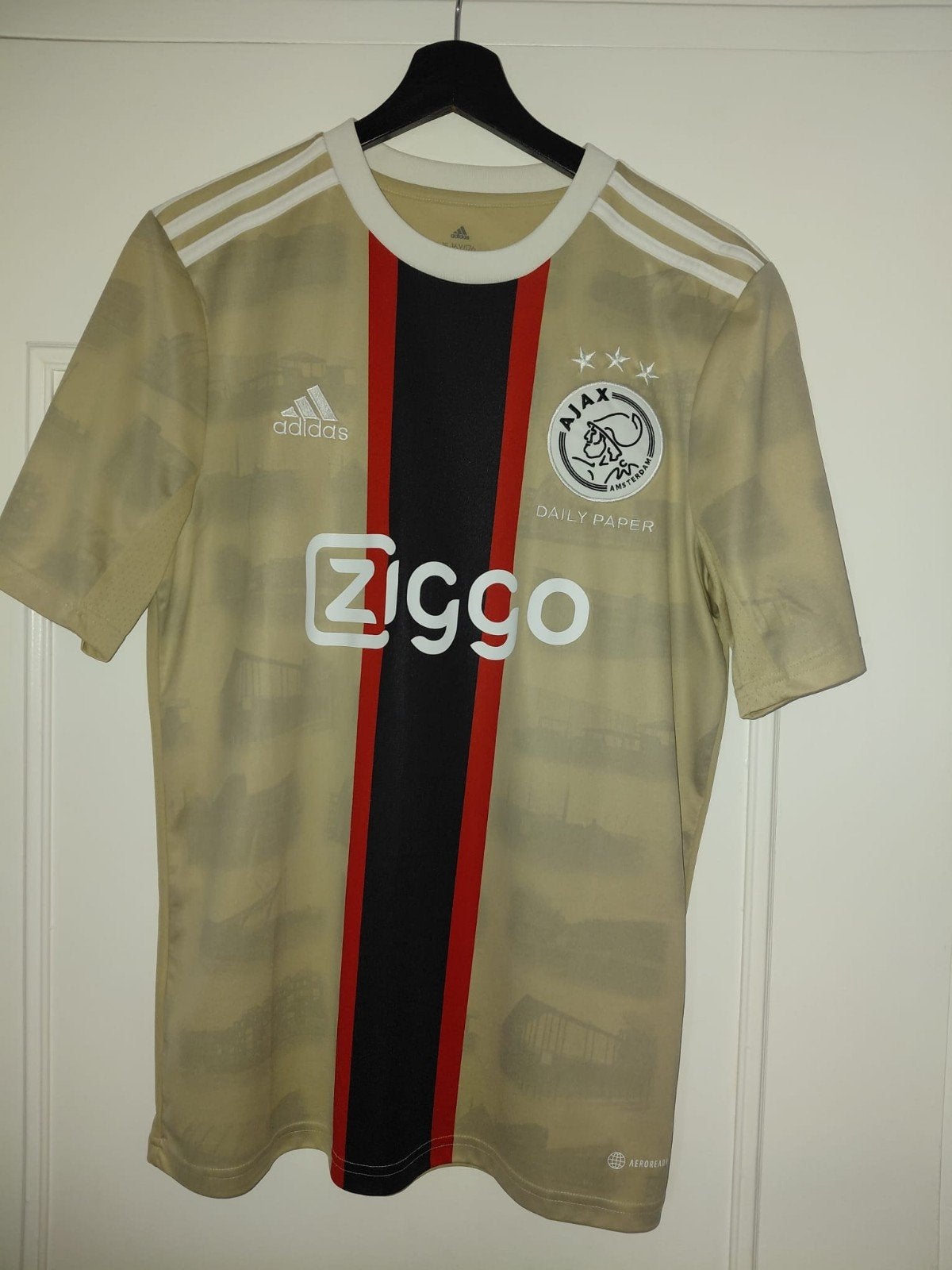 Ajax tenue 2022/2023 - Maat 176 (15-16 jaar), Blauw, Overige maten, Ophalen of Verzenden, Zo goed als nieuw