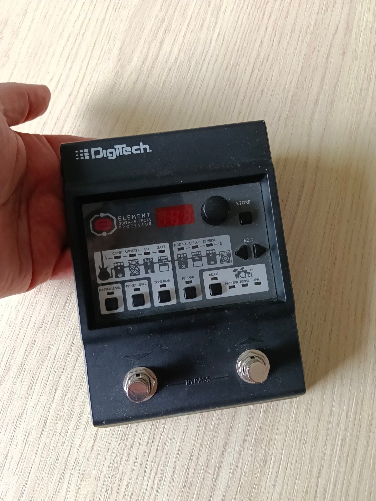 Digitech element multi effect, Ophalen of Verzenden, Zo goed als nieuw