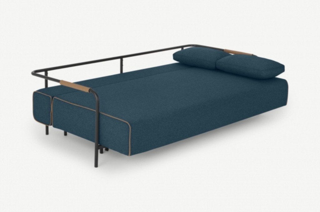Nestor Slaapbank (3p, denimblauw)