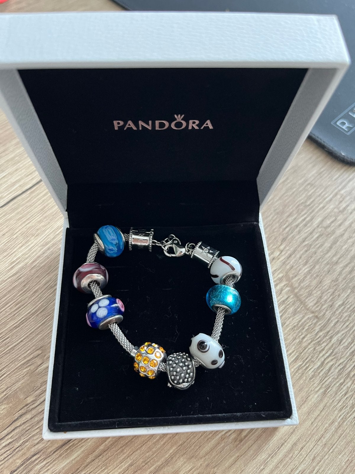 Morelatto Pandora stijl armband met bedels, Overige materialen, Overige kleuren, Verzenden, Zo goed als nieuw