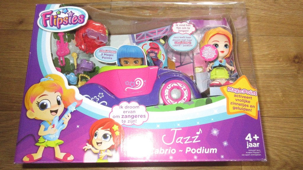 Vtech flipsies cabrio podium incl. Jazz de zangeres Nieuw., Kinderen en Baby's, Speelgoed | Vtech, Ophalen of Verzenden, Nieuw