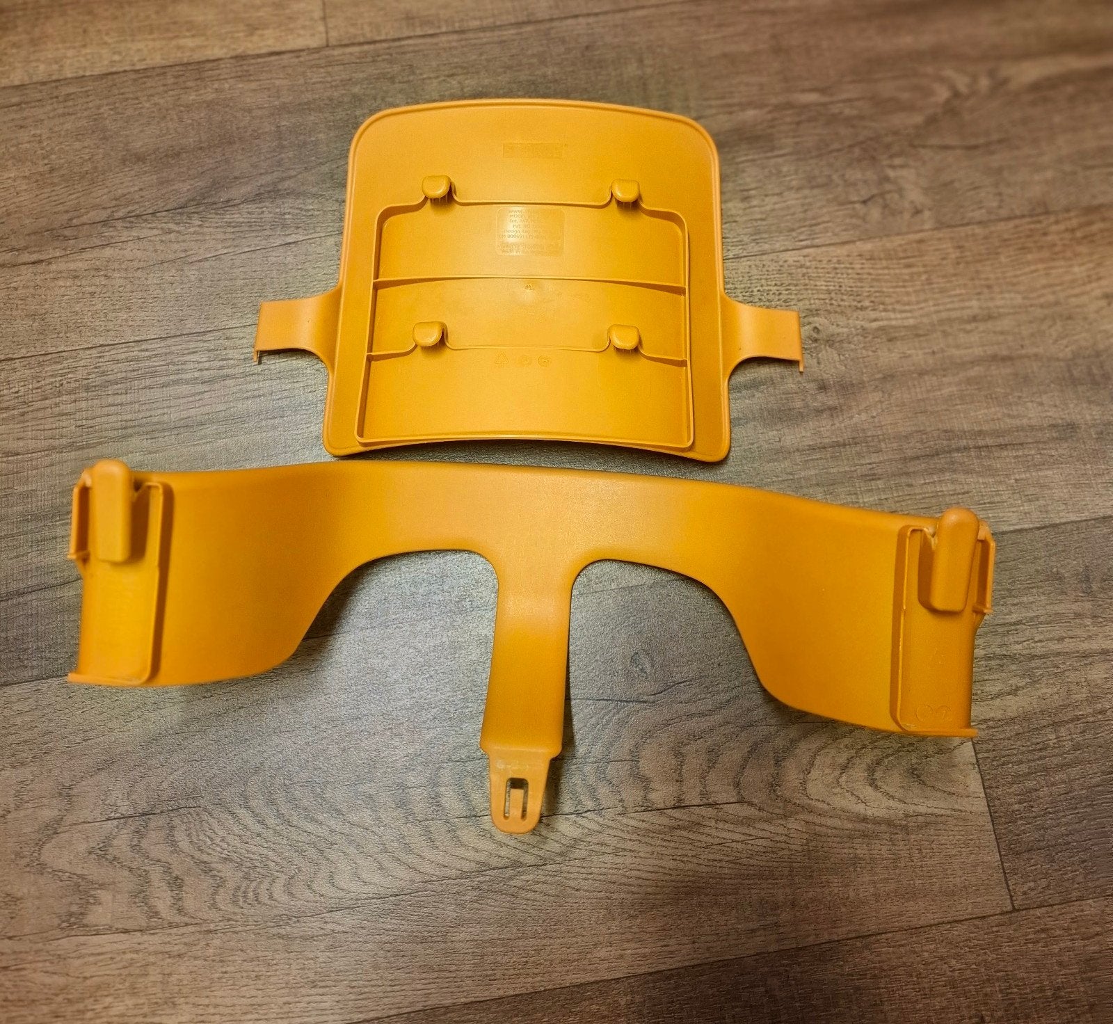 Stokke Tripp Trapp Baby Set - Oranje, Kinderen en Baby's, Kinderstoelen, Ophalen, Gebruikt, Meegroeistoel, Aanschuifbaar