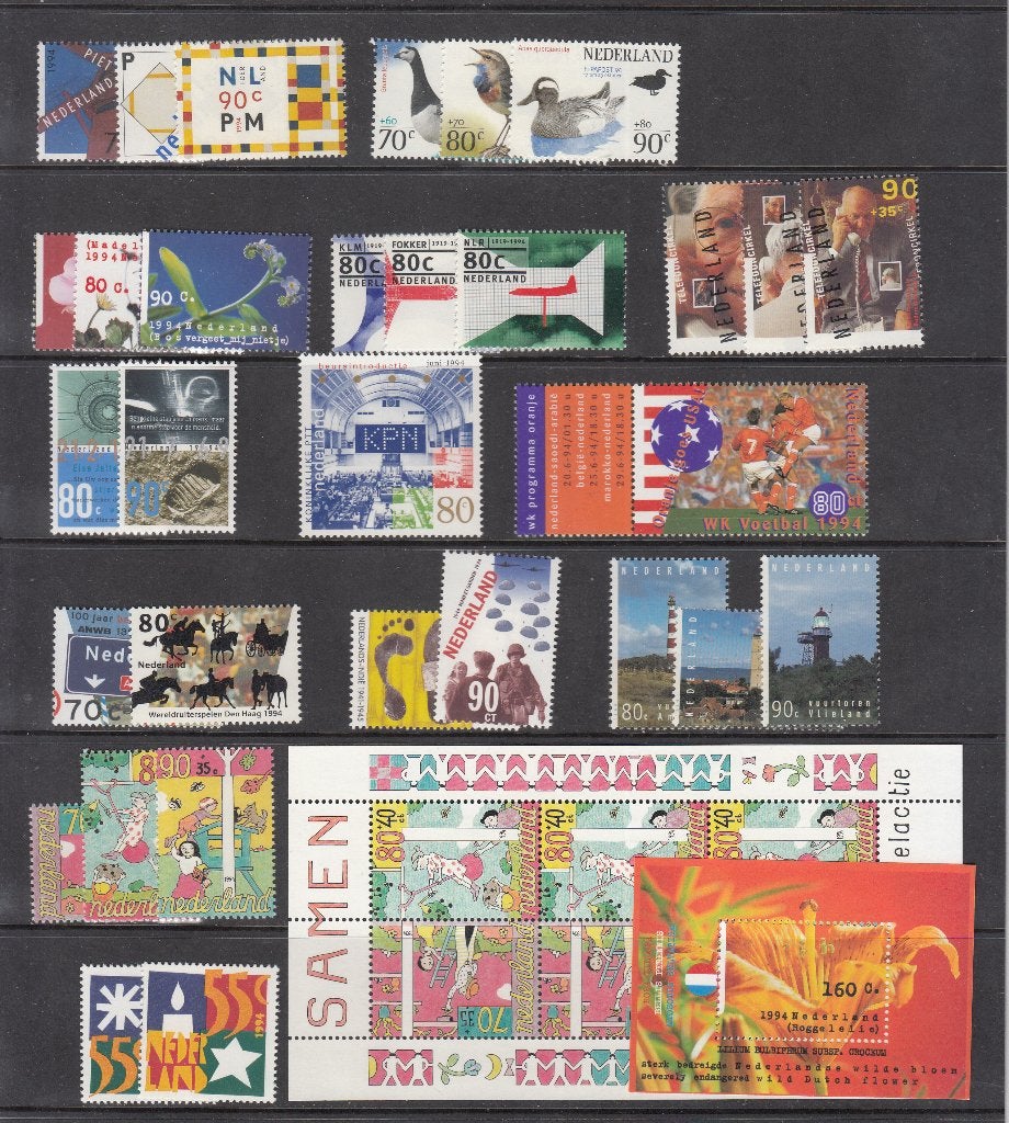 Nederland postfris jaargang 1994, Verzenden, Postfris