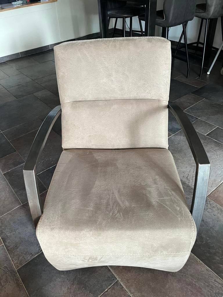 Fauteuil, Ophalen, Minder dan 75 cm, Zo goed als nieuw, Stof