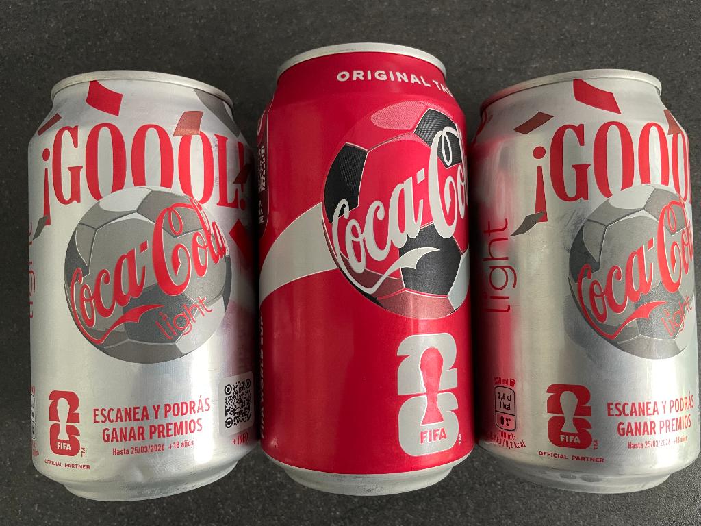 3 Speciale Coca Cola blikjes voor de verzamelaar, Ophalen of Verzenden, Nieuw, Verpakking