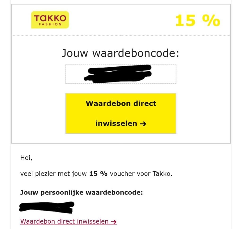Waardebon, Eén persoon, Cadeaubon