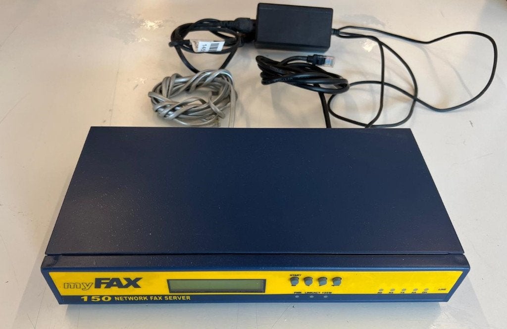 Faxserver myFAX 150 om faxen om te zetten naar e-mail, Ophalen of Verzenden, Gebruikt, Onbekend
