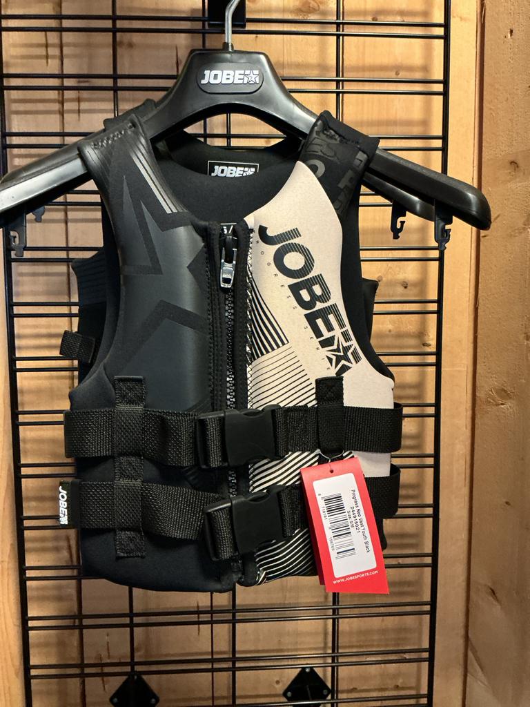 Jobe Progress Neo Vest Youth Zwart - Nieuw Reddingsvest S/M, Ophalen of Verzenden, Nieuw, Kind, Reddingsvest of Zwemvest