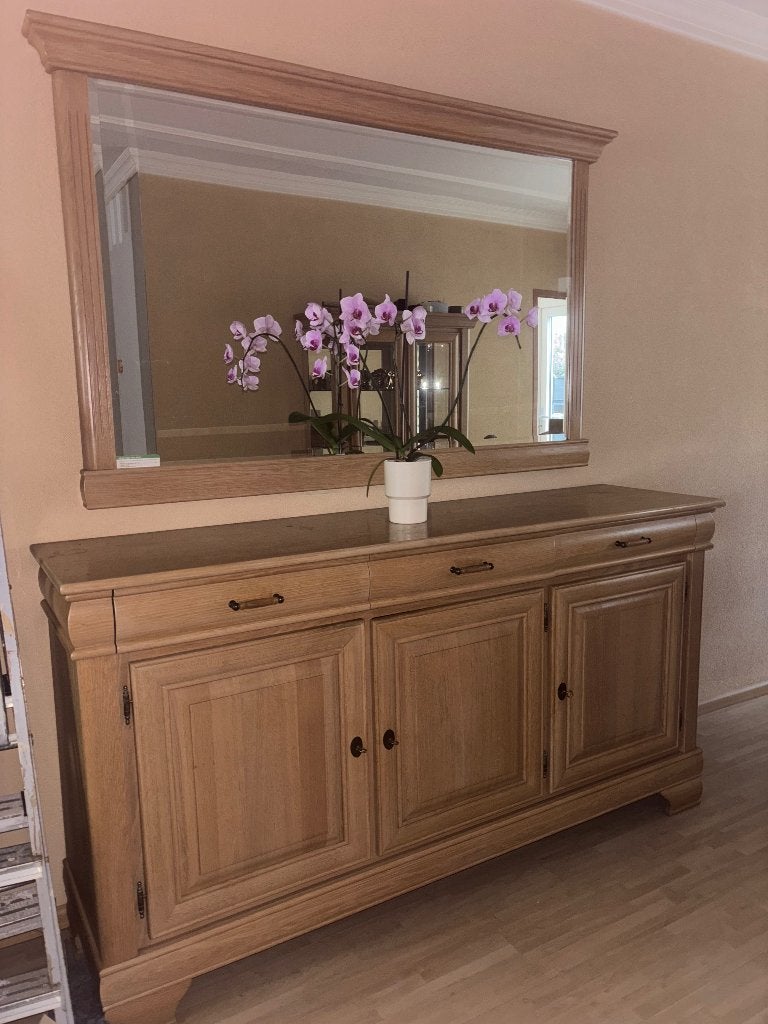 !!GRATIS!!!  Woonkamerset, Ophalen, Gebruikt, Stevig hout, 4 tot 6 stoelen