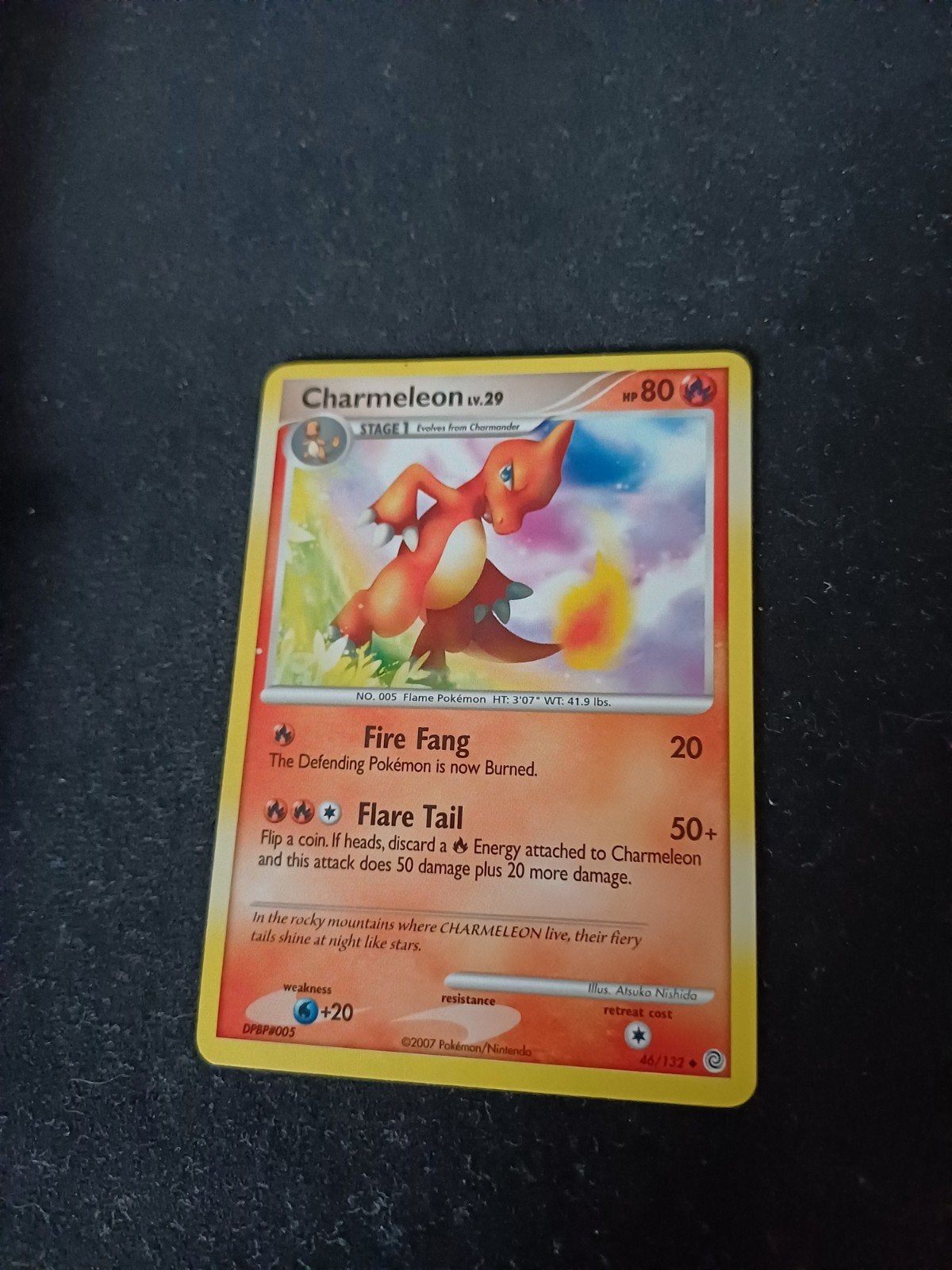Pokémon Charmeleon lv.29- 46/132, Hobby en Vrije tijd, Verzamelkaartspellen | Pokémon, Ophalen of Verzenden, Losse kaart