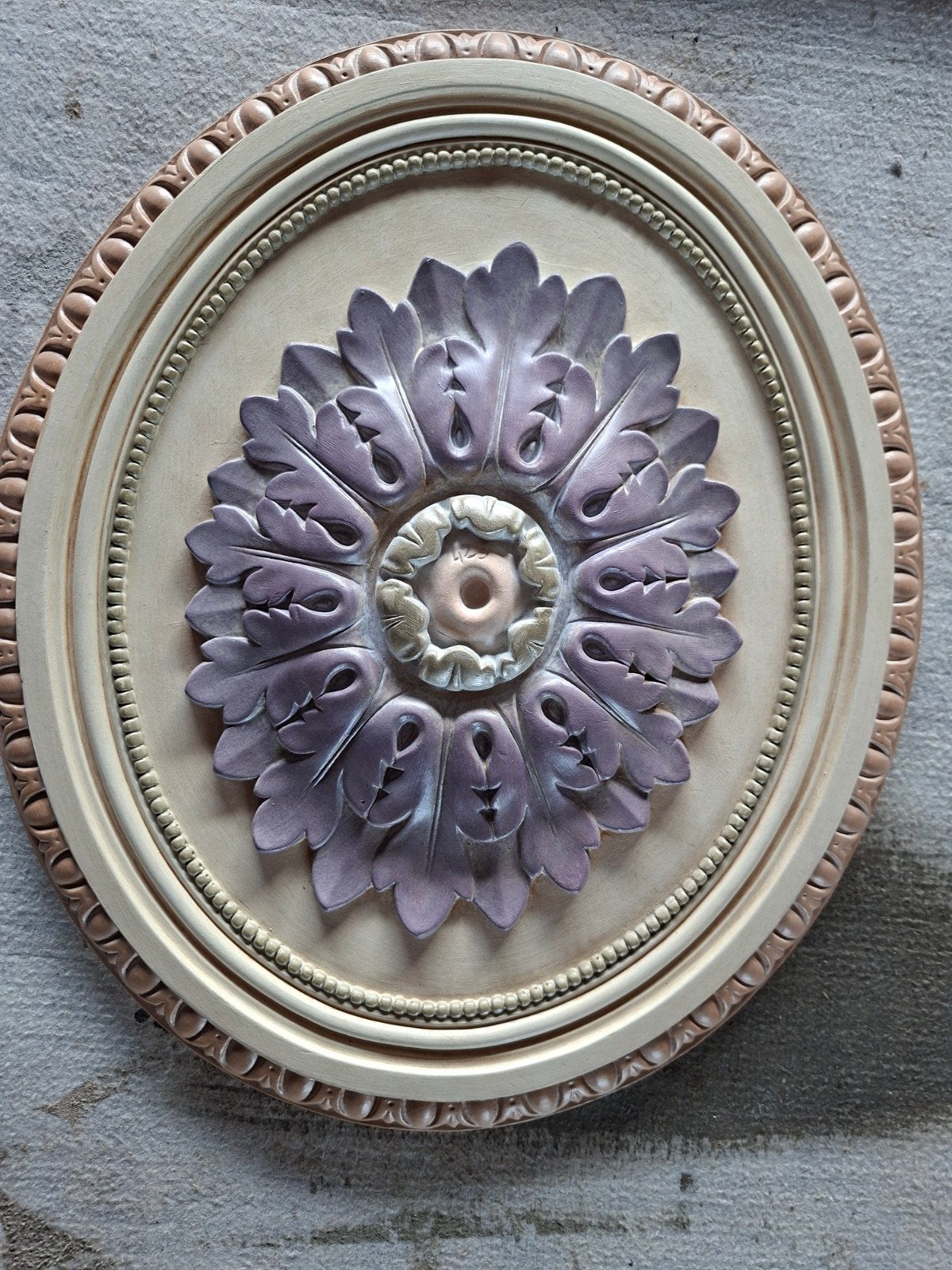 Ornament, prachtige tinten., Verzenden, Zo goed als nieuw