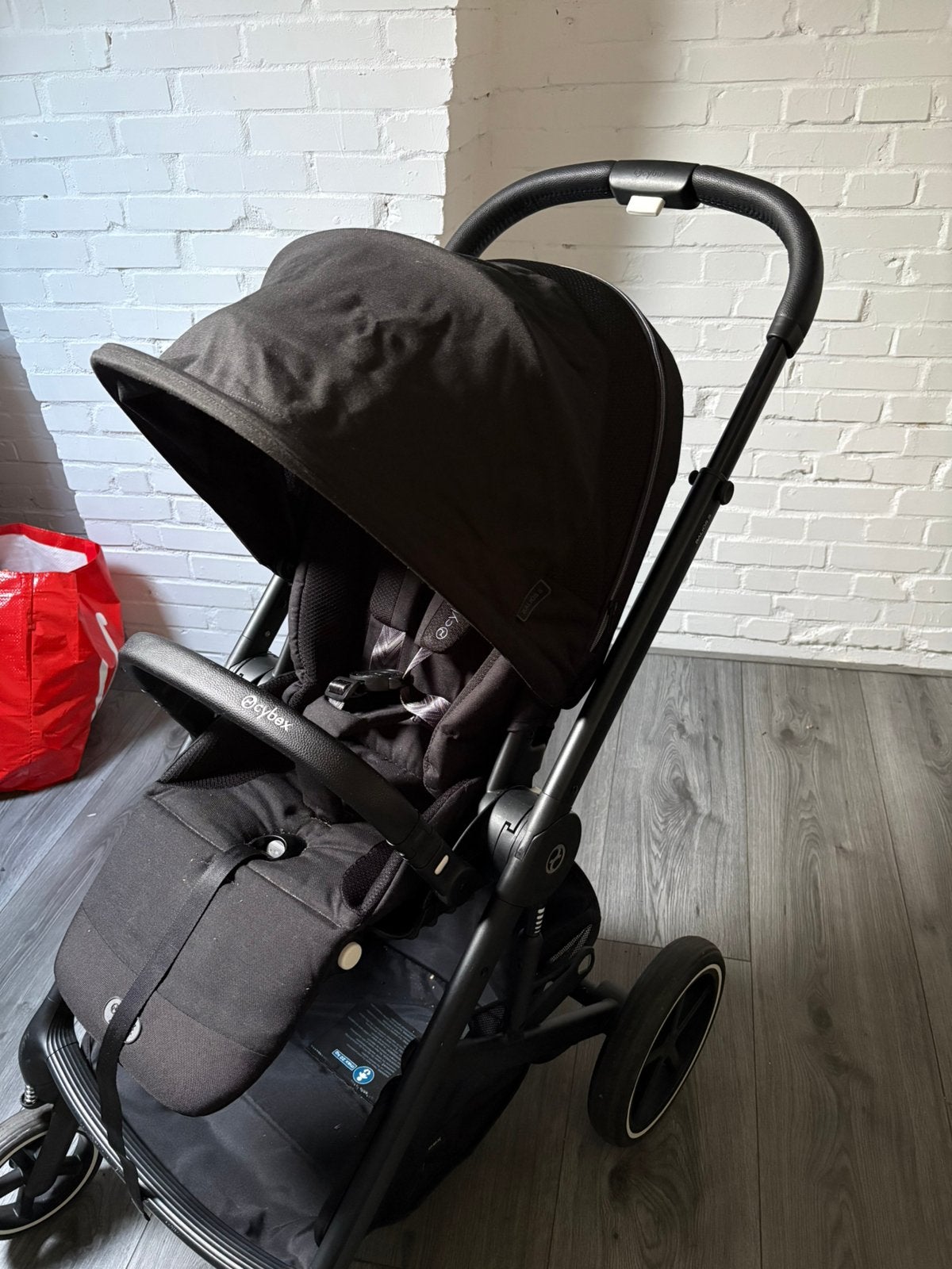 Cybex balios S lux, Ophalen, Zo goed als nieuw, Voetenzak