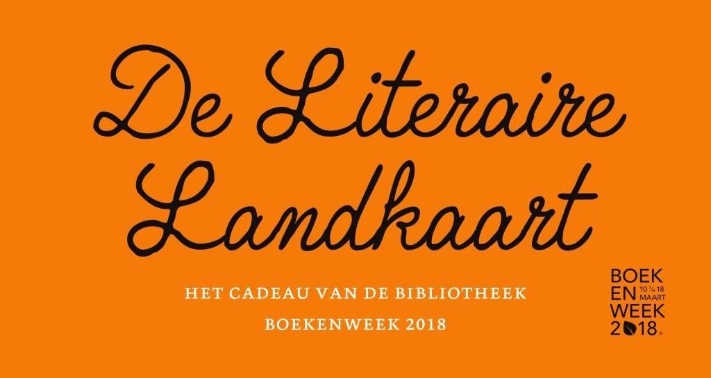 De Literaire landkaart - Boekenweek 2018, Boeken, Verzenden, Nieuw