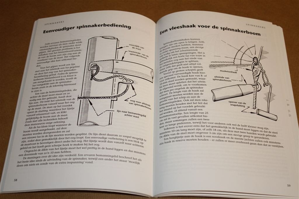 Zeilvoering. Praktische tips voor toer- en wedstrijdzeilers., Ophalen of Verzenden, Zo goed als nieuw, Watersport en Hengelsport