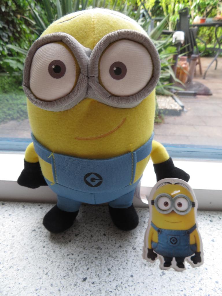 Minion Kevin van Despicable Me 2 meet ca 20 cm totaal, Overige typen, Nieuw, Ophalen of Verzenden, Wasbaar