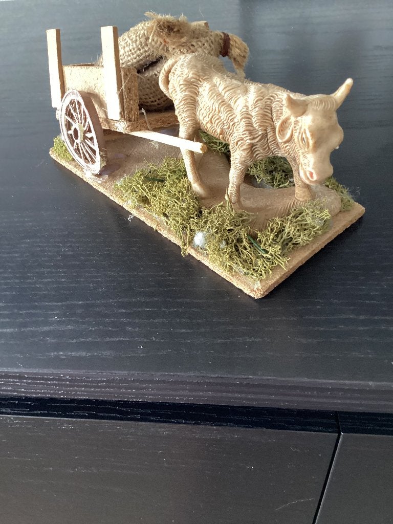 Kerst, Hout, Beige, Verzenden, Overige stijlen